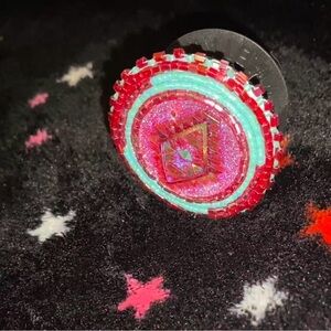 Aboriginal beaded popsocket